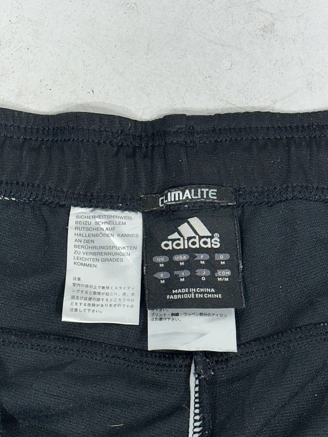아디다스 블랙 골드 삼선 와이드 추리링 트레이닝 팬츠 M 상품이미지7