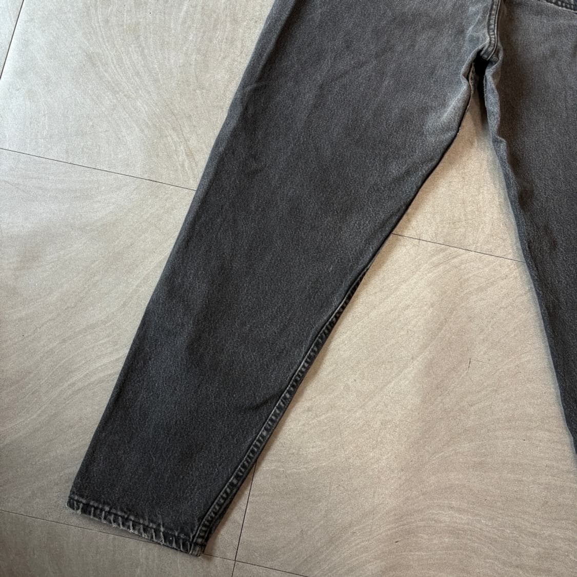 90년 미국 생산 리바이스 550 데님 블랙탭 팬츠 바지 상품이미지7