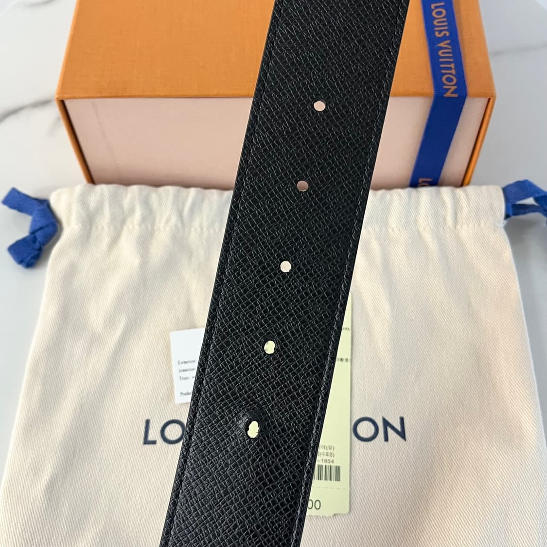 [S+급/25SS] 루이비통 LV 이니셜 리버서블 벨트 40mm 상품이미지8