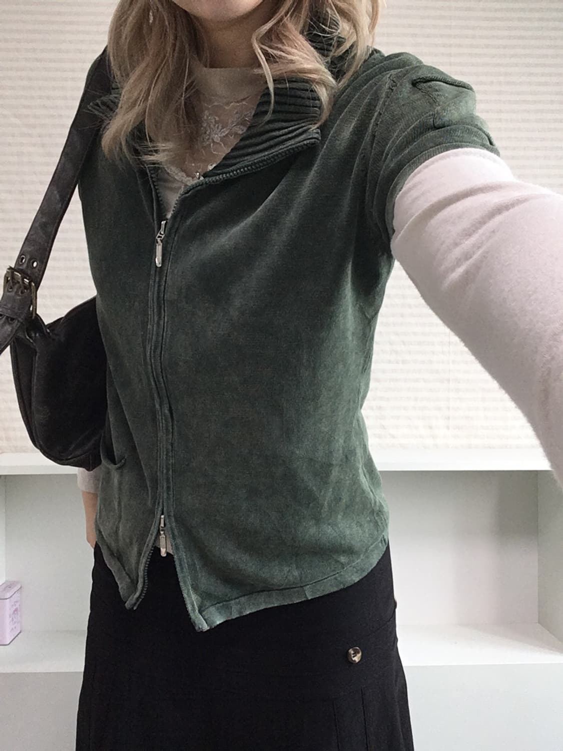 jpn vintage archive green pocket knit 상품이미지2
