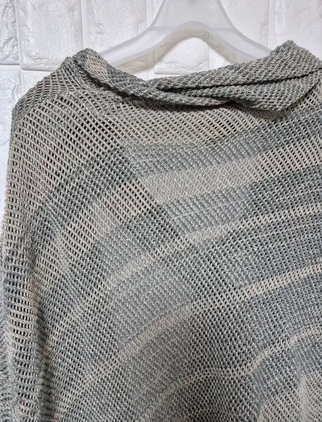 비비안웨스트우드 비대칭 스카프 가디건  상품이미지5