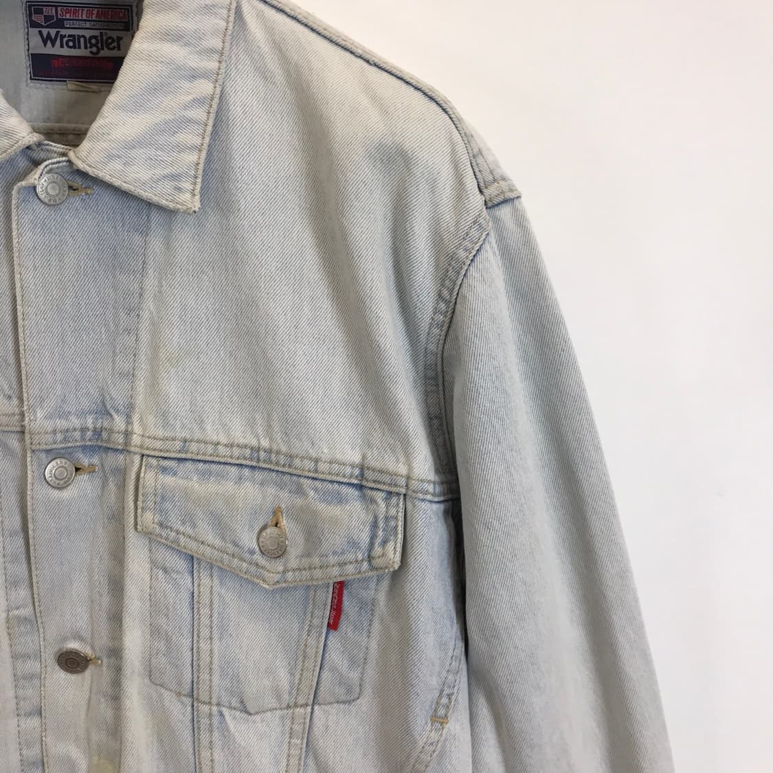Wrangler 랭글러 연청 데님자켓 JPN [L] 상품이미지2