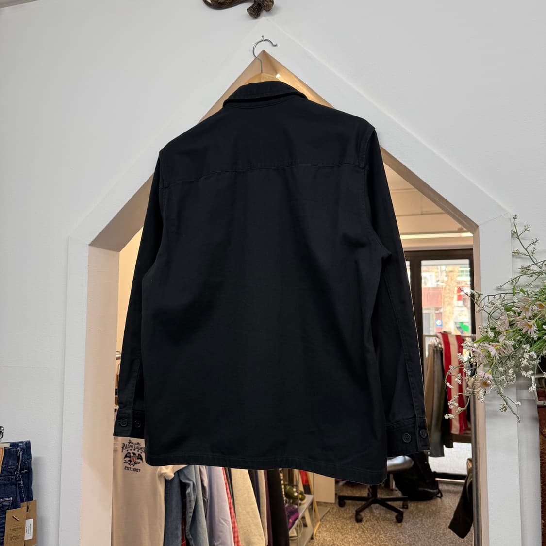 에디바우어 블랙 프렌치 자켓 (M)   상품이미지3