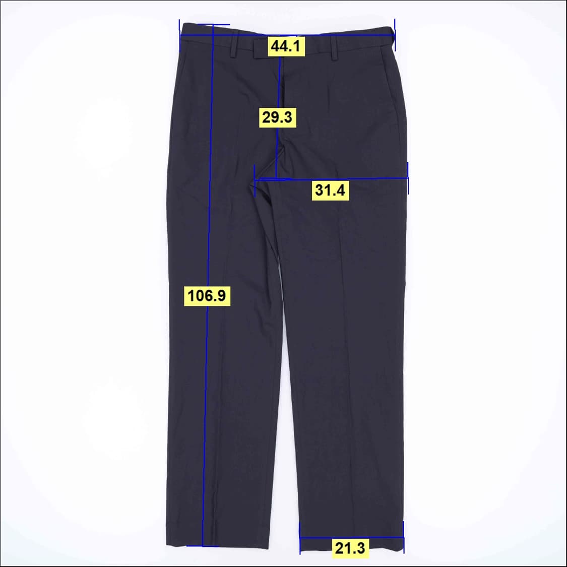 32 신형 무신사 네이비 슬랙스 0421H1 상품이미지6