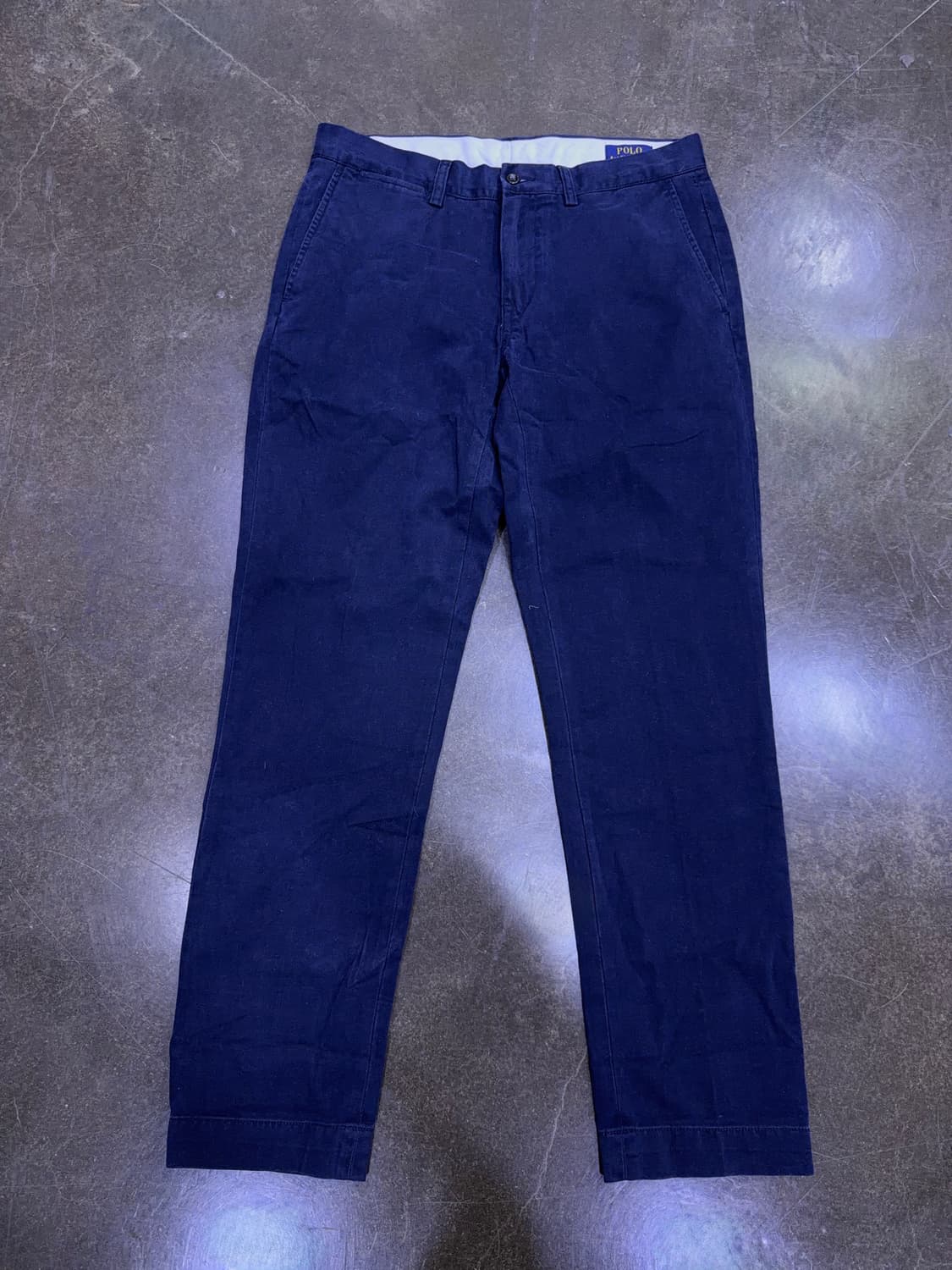 폴로 랄프로렌 슬림핏 치노팬츠 네이비 코튼팬츠 33 상품이미지1