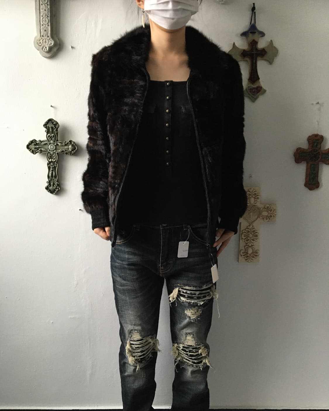 Mink fur jacket 상품이미지5