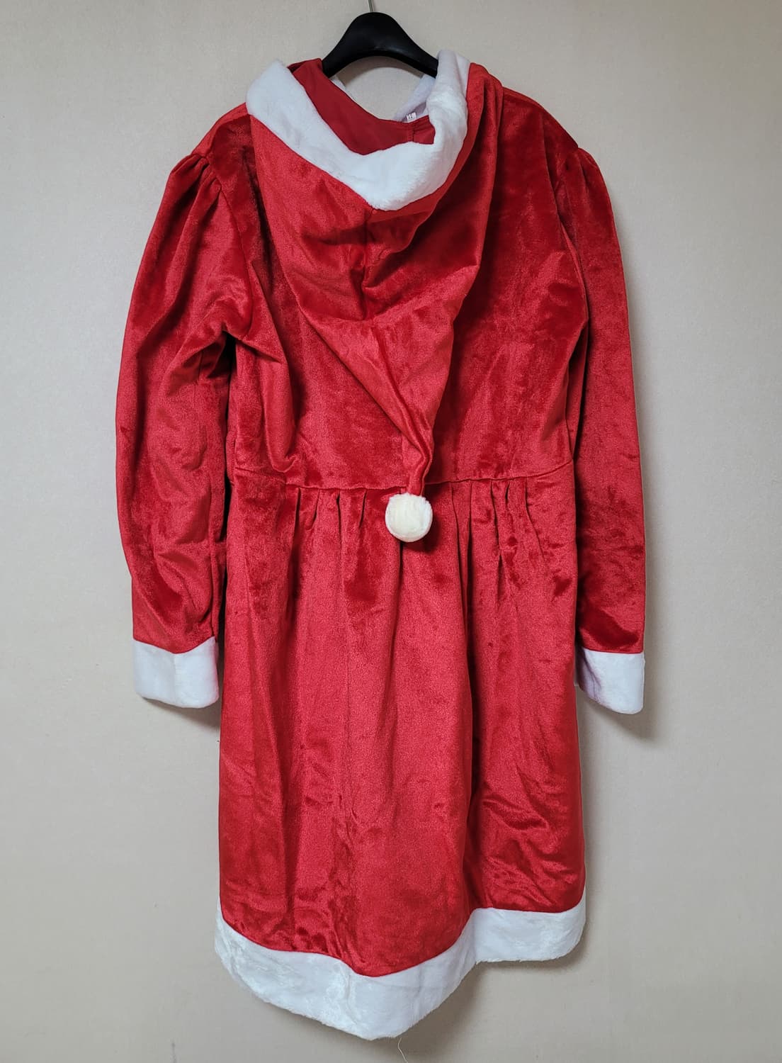 산타복 코스프레 의상 원피스 망토 모자 가방 레그워머 세트 크리스마스 상품이미지3