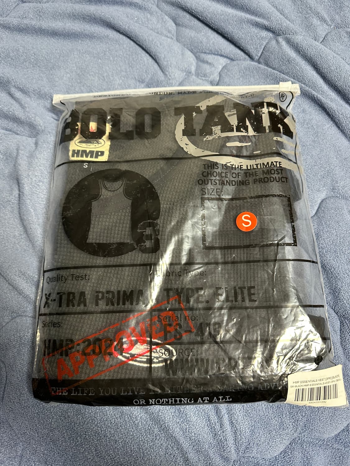 코르테즈 와플 탱크탑 3개입 상품이미지2