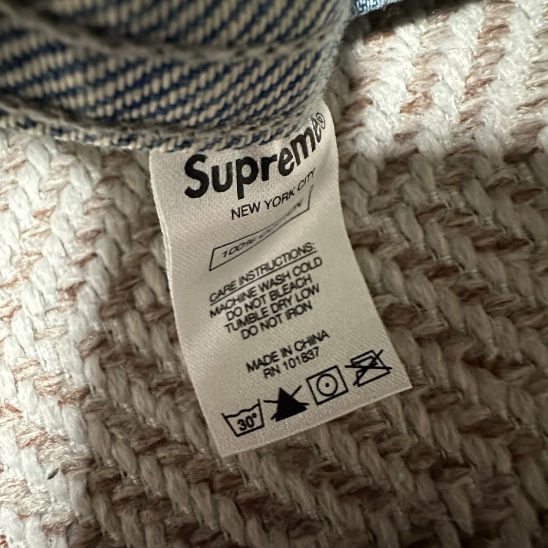 SUPREME denim jacket 상품이미지5