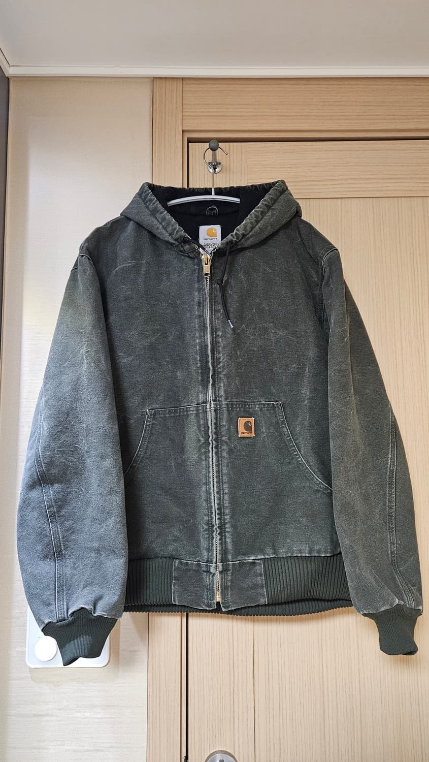 빈티지 칼하트 액티브자켓 j130 mos 모스그린 L 상품이미지1