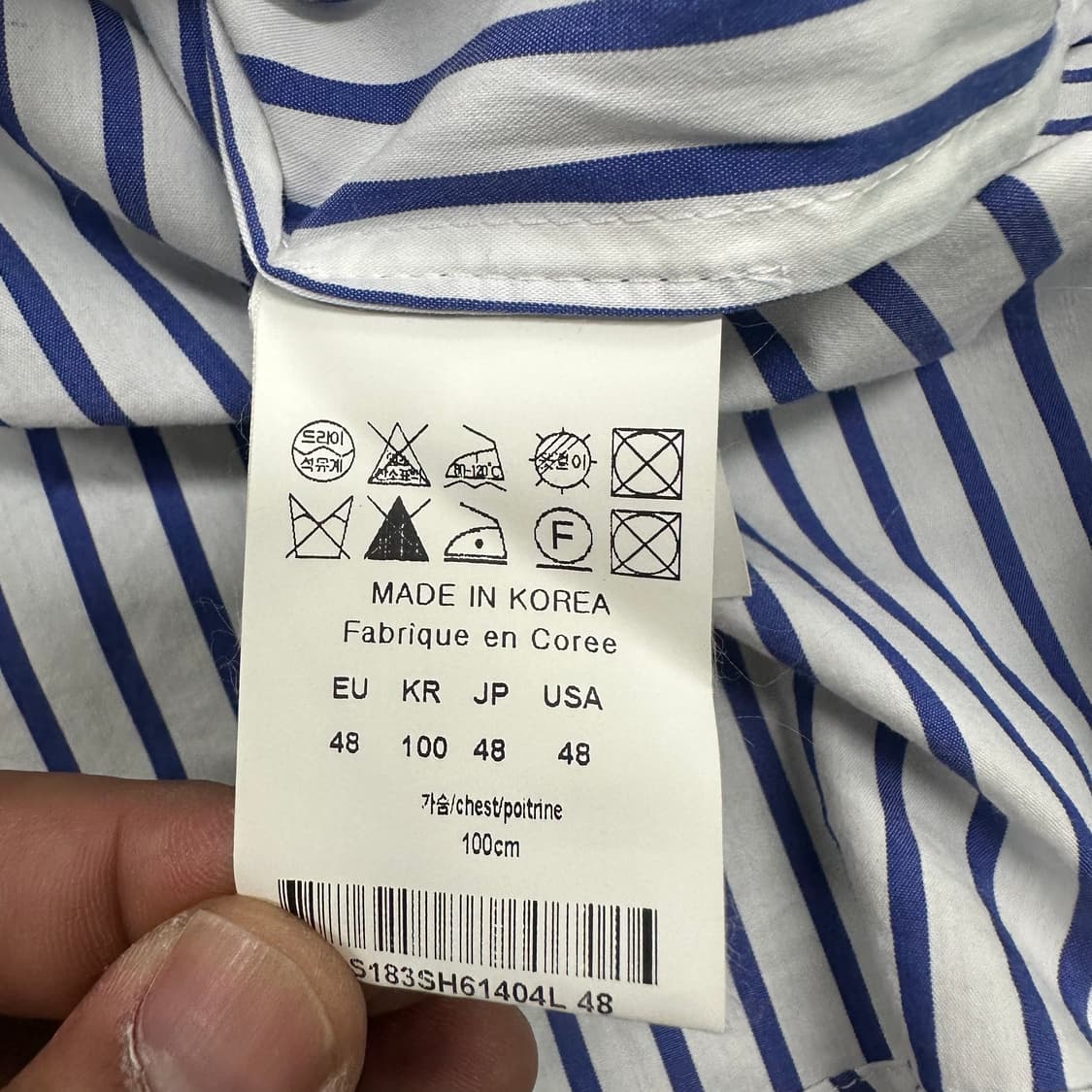 솔리드옴므 헨리넥 셔츠 상품이미지4