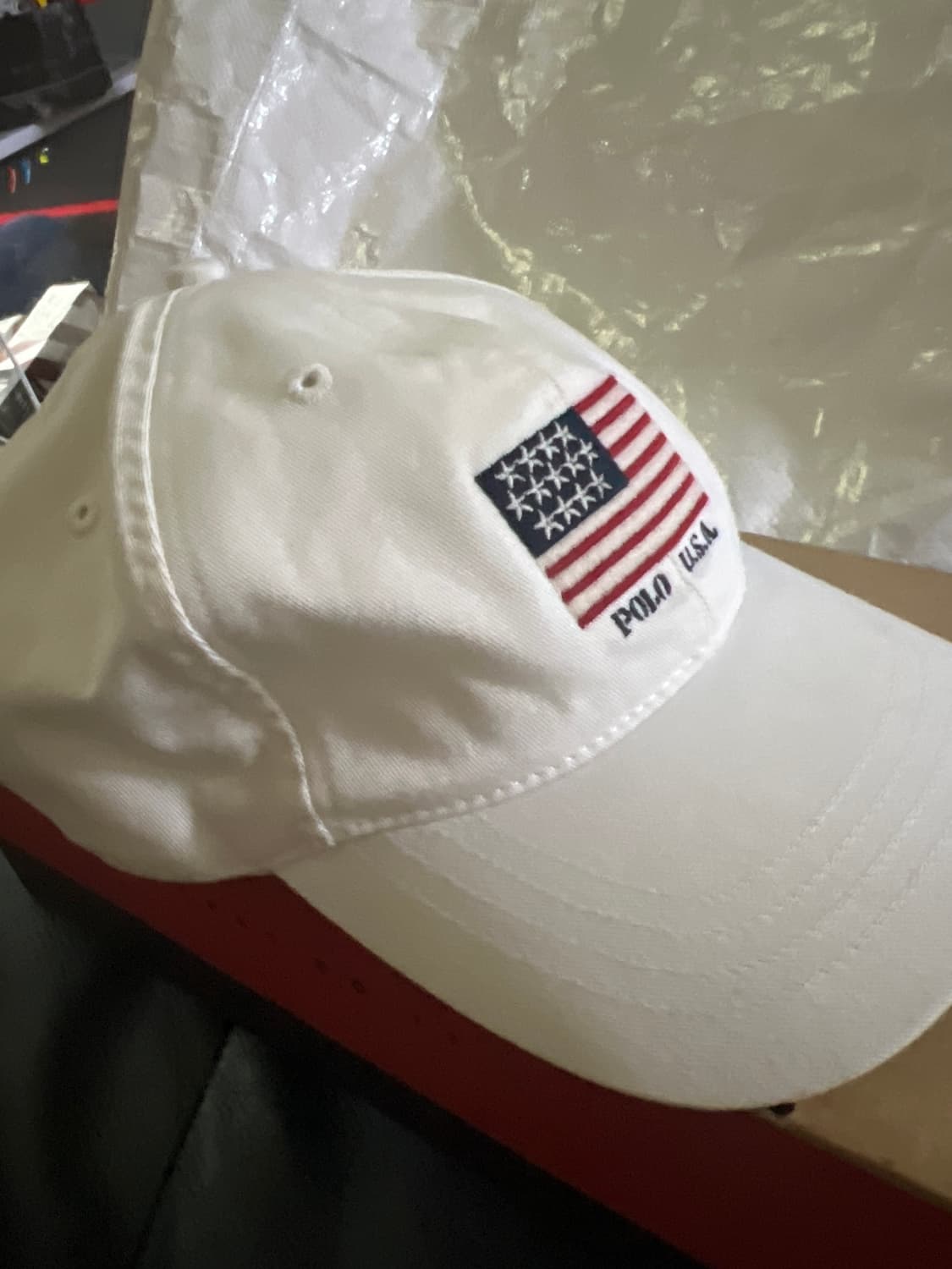 90s 폴로스포츠 성조기 모자 상품이미지4