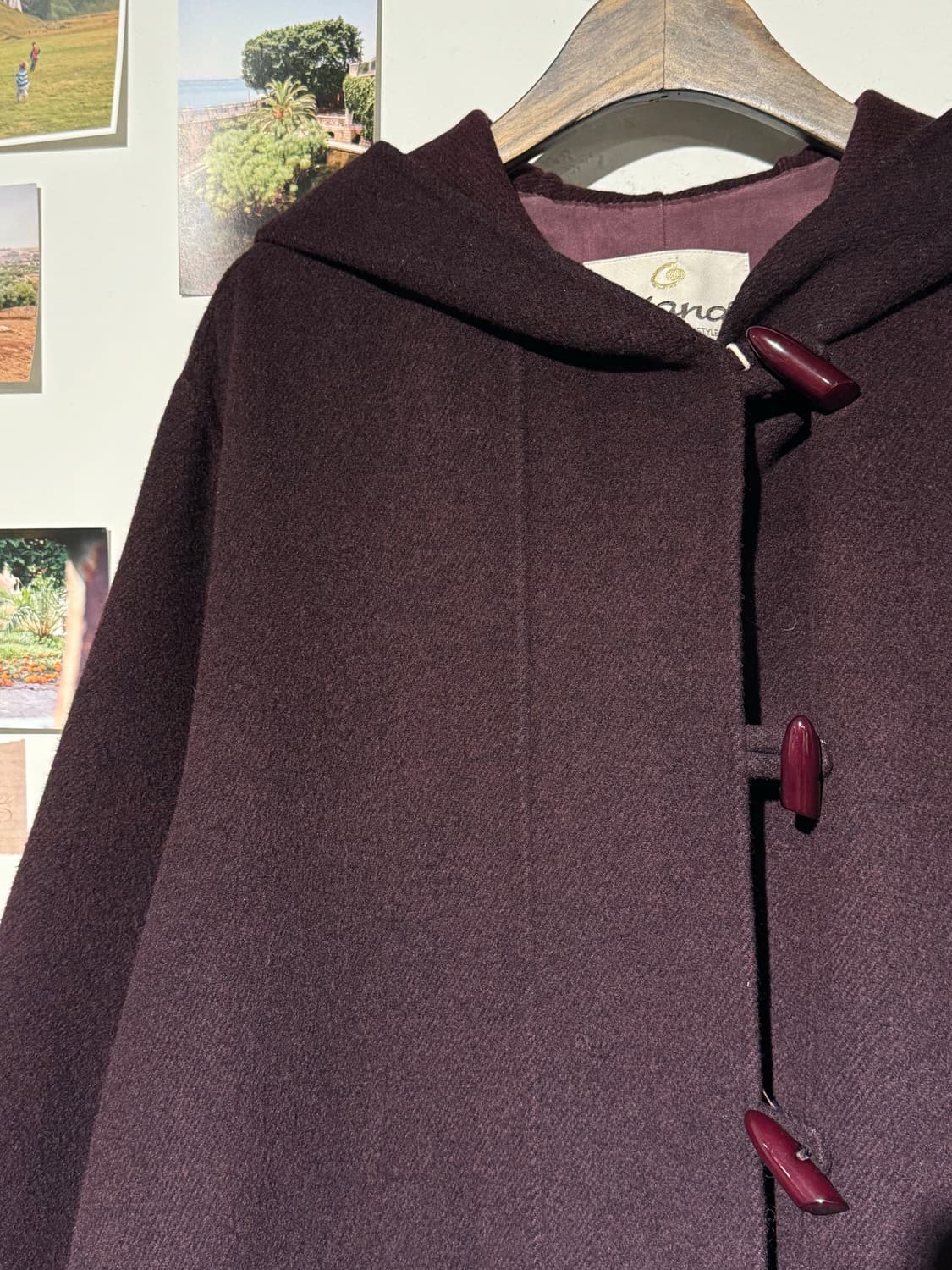 롱 후드 코트 상품이미지4