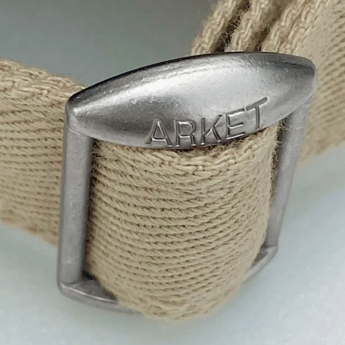 [정품] ARKET 아르켓 트윌 코튼 심플 볼캡 상품이미지6