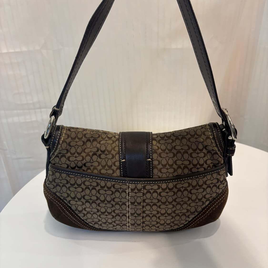 정품 코치 버클 호보백     상품이미지4