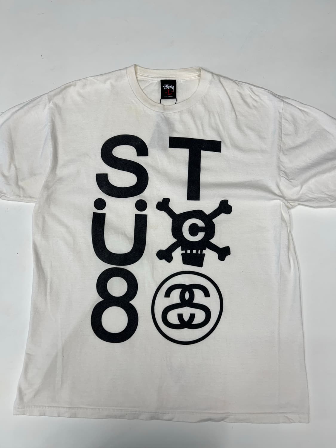 스투시 00s 하프 티 상품이미지1