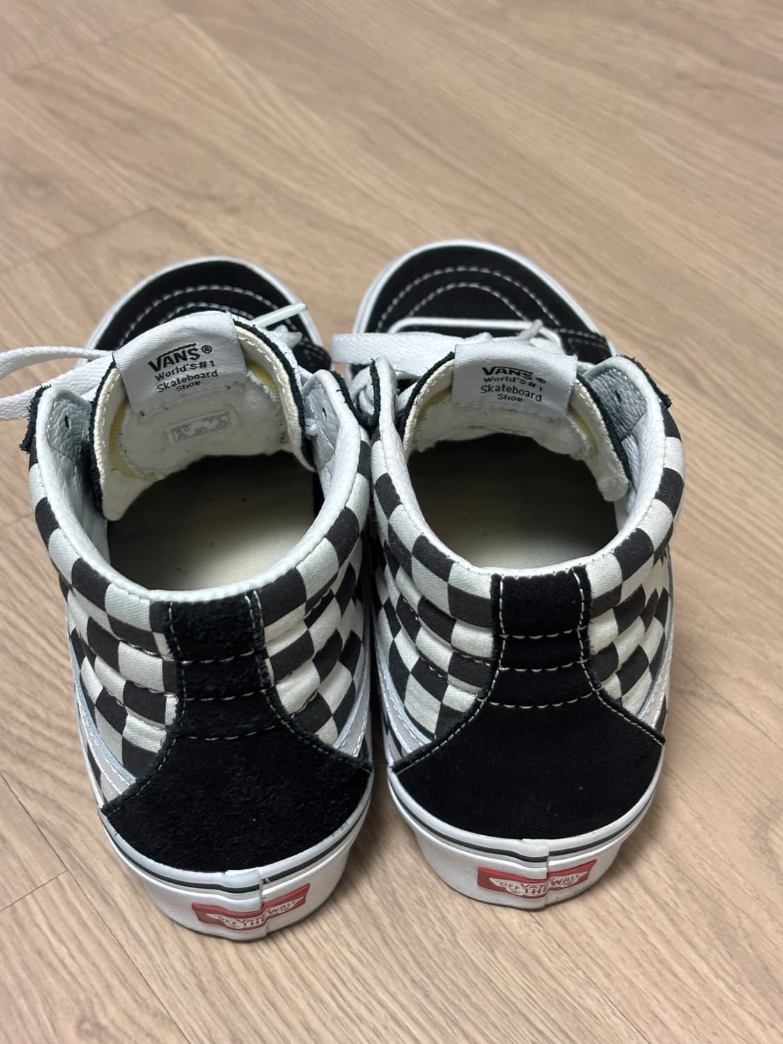 반스 하이 체커보드 240 상품이미지2