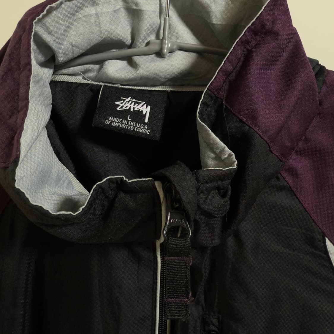 스투시 바람막이 (퍼플/블랙) 상품이미지2