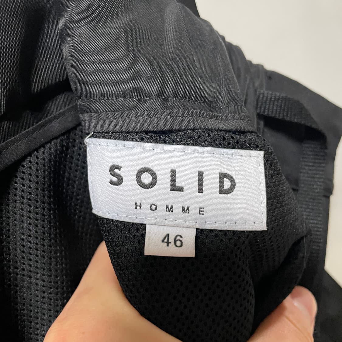 (택달린 새상품) 46 솔리드옴므 포켓 나일론 팬츠 상품이미지8