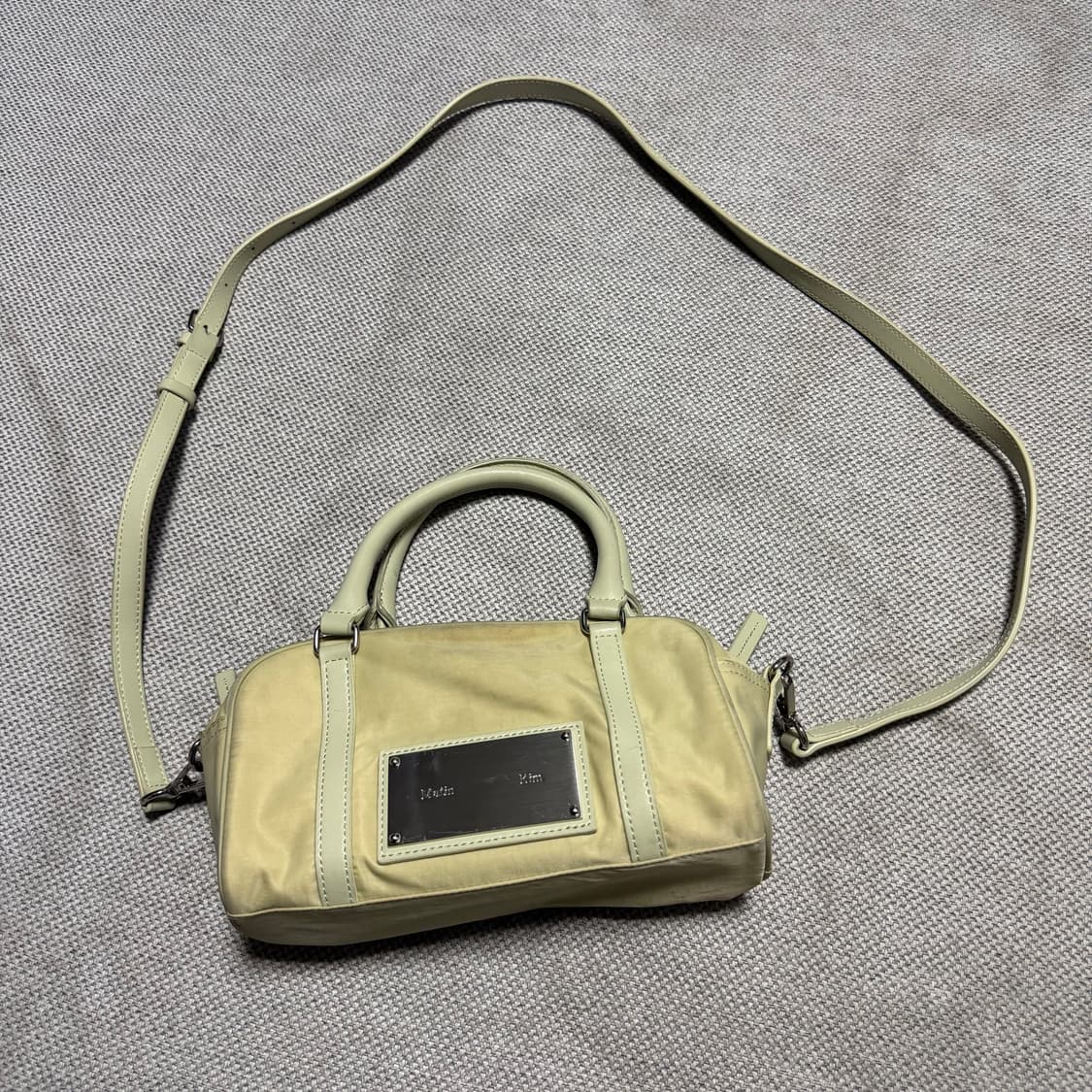 마땡킴 베이비 스포티 토트백 베이지 상품이미지1