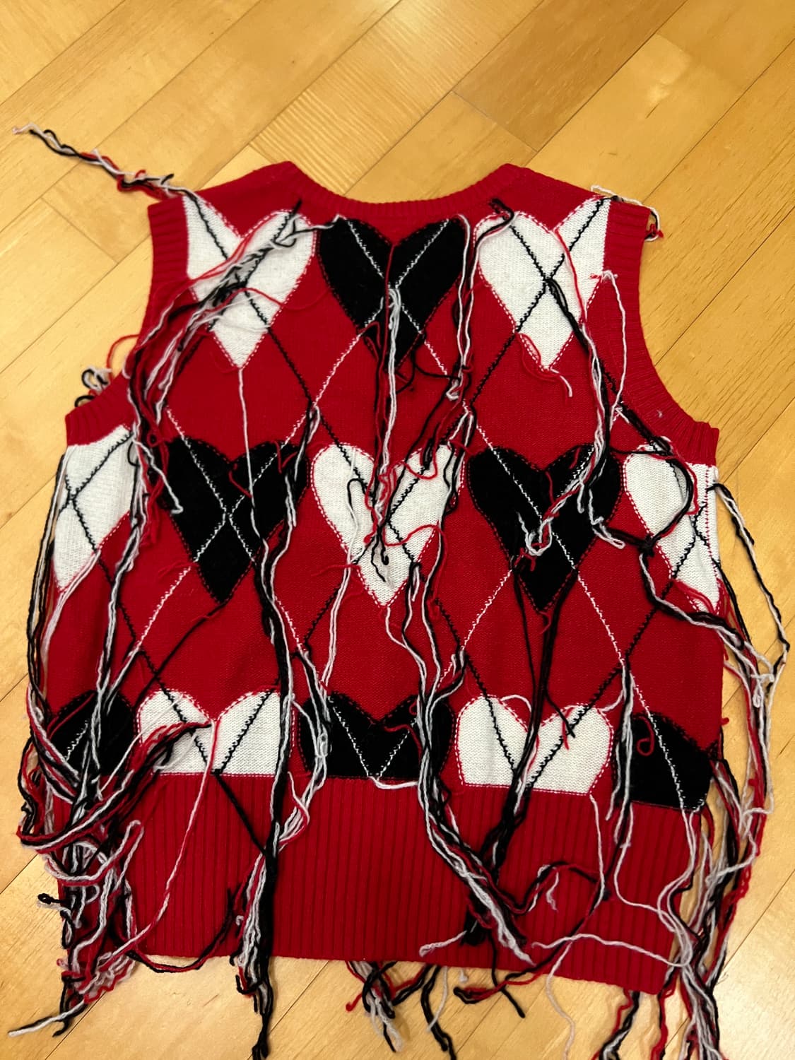 찰스제프리러버보이 니트 베스트 M 상품이미지5