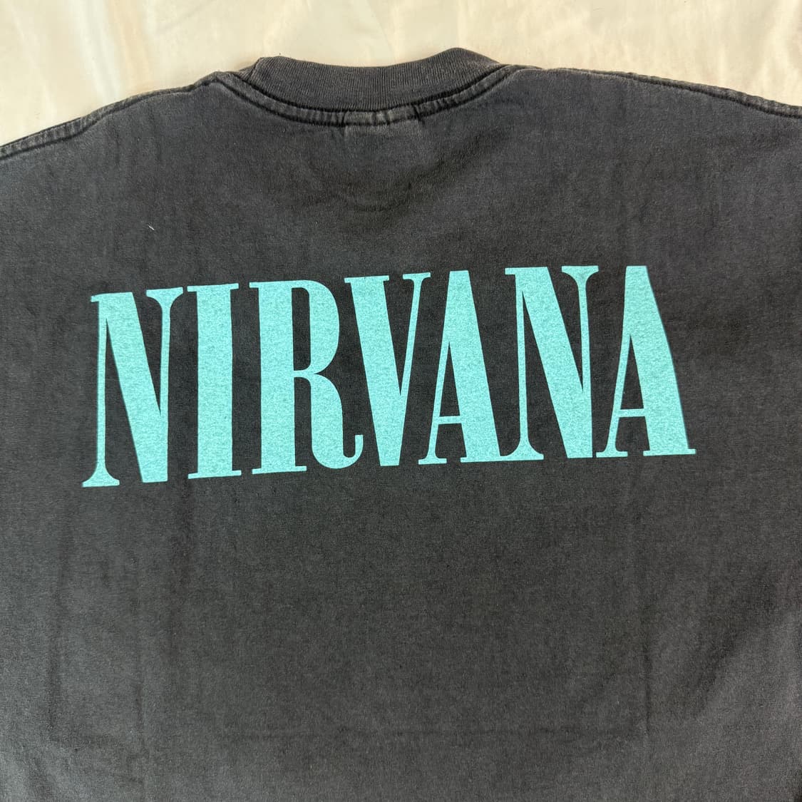 Nirvana – In Utero 빈티지 티셔츠 수소봉재 상품이미지7