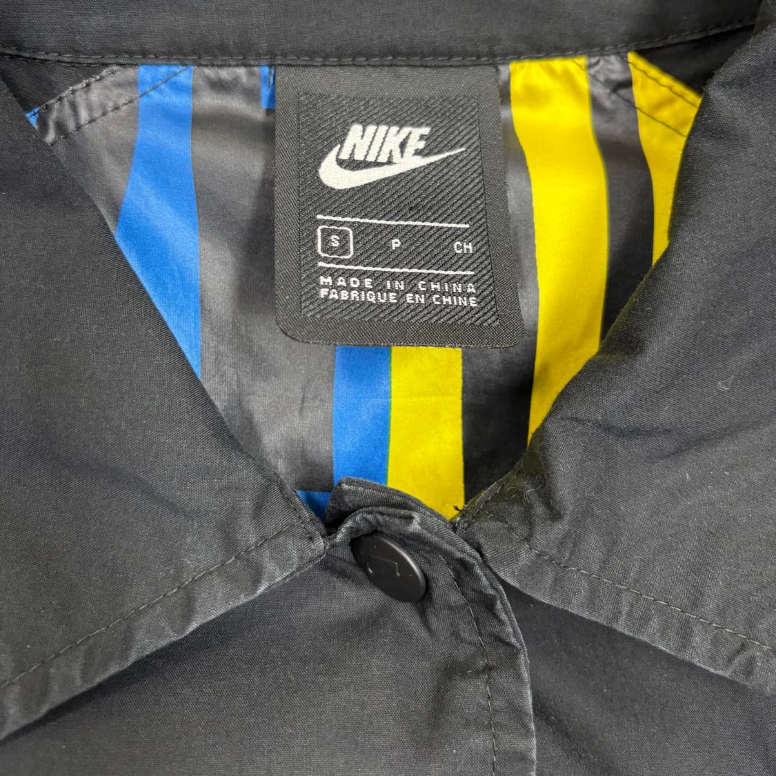 나이키 블랙 크롭 바람막이 자켓 S 상품이미지3