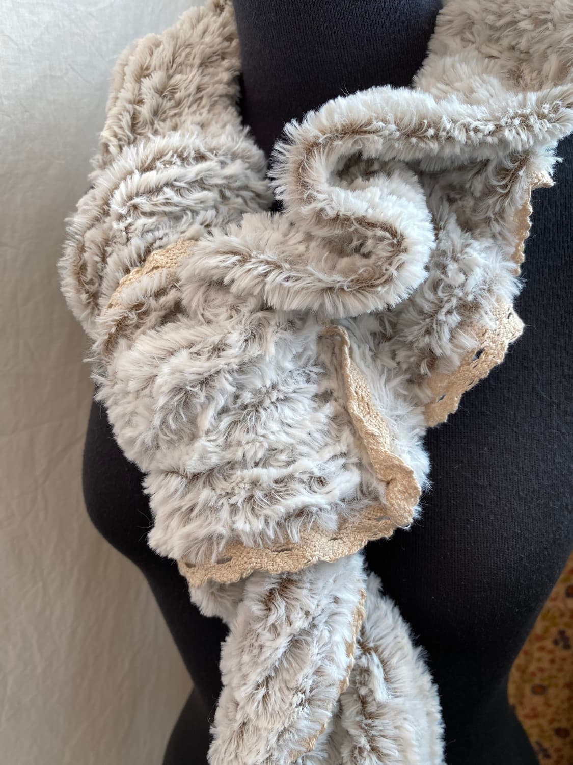 JE CROIS SOI 페이크퍼 머플러 상품이미지4