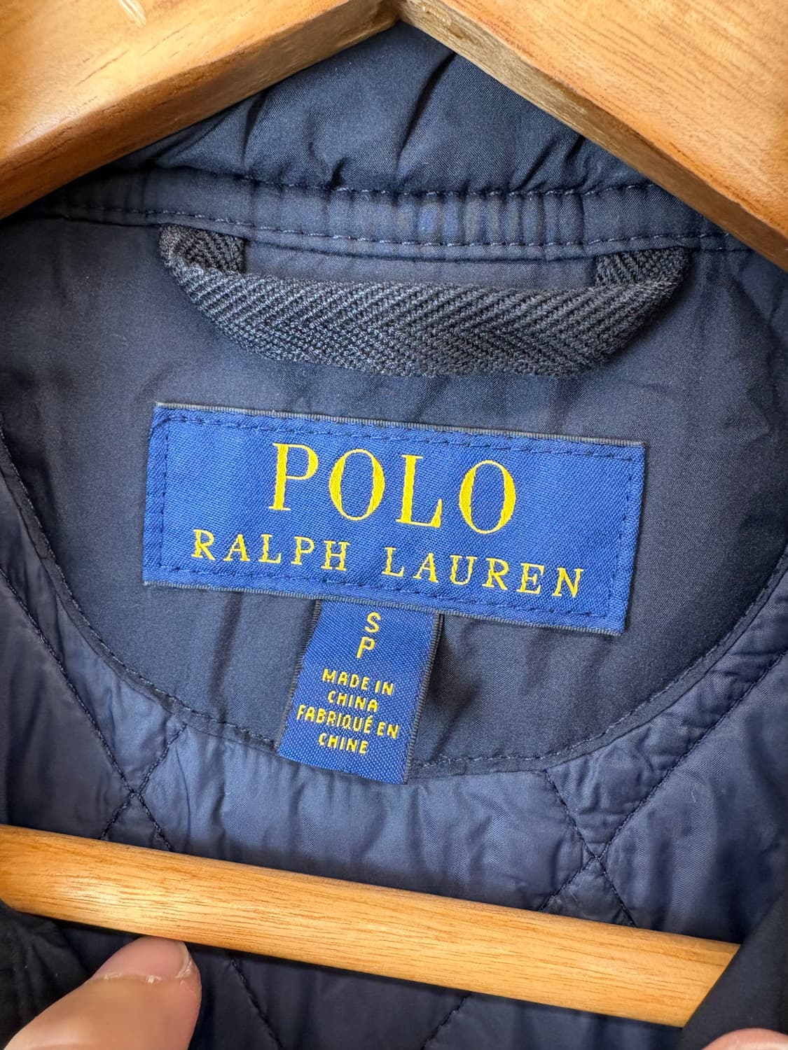 폴로랄프로렌 퀼팅 베스트 네이비 상품이미지6