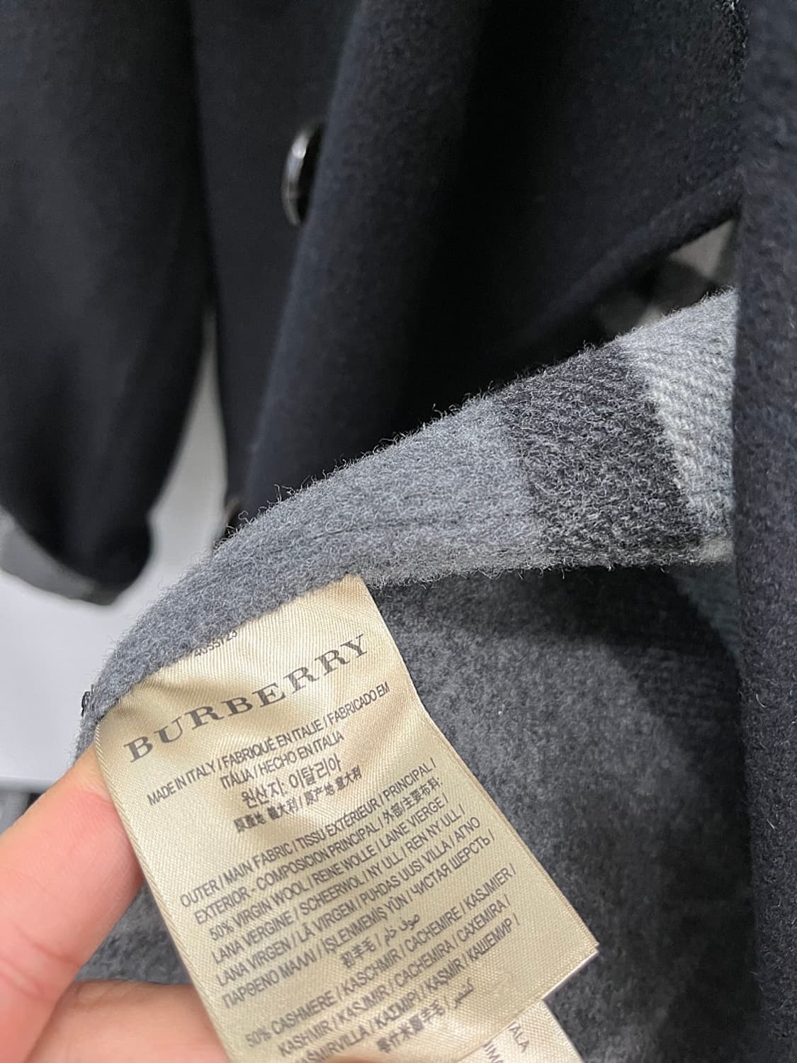 95) 버버리 캐시미어 니트코트  상품이미지9