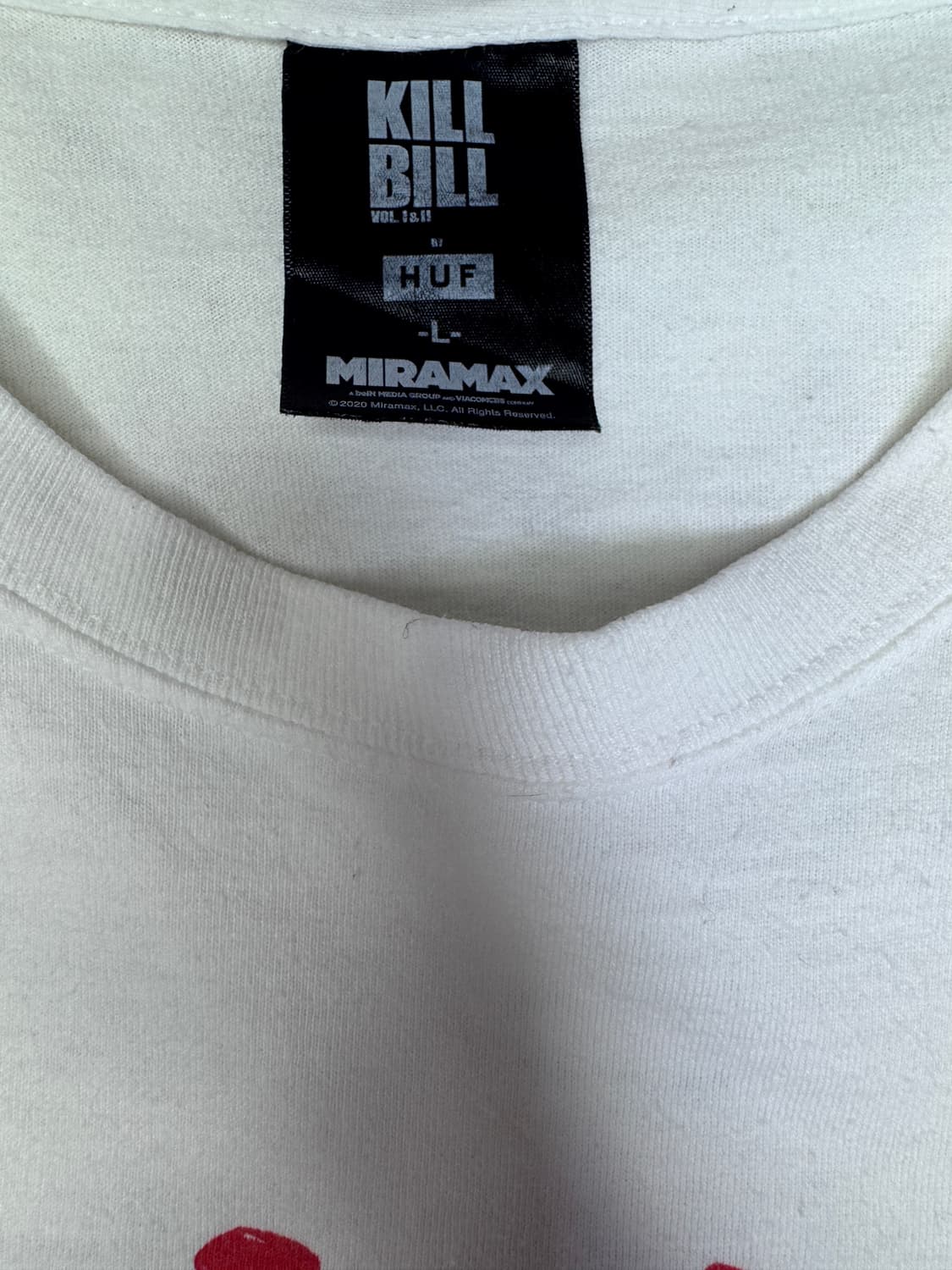 빈티지 허프x킬빌 HUF KILLBILL 쇼다운 롱슬리브 티셔츠 L 상품이미지4