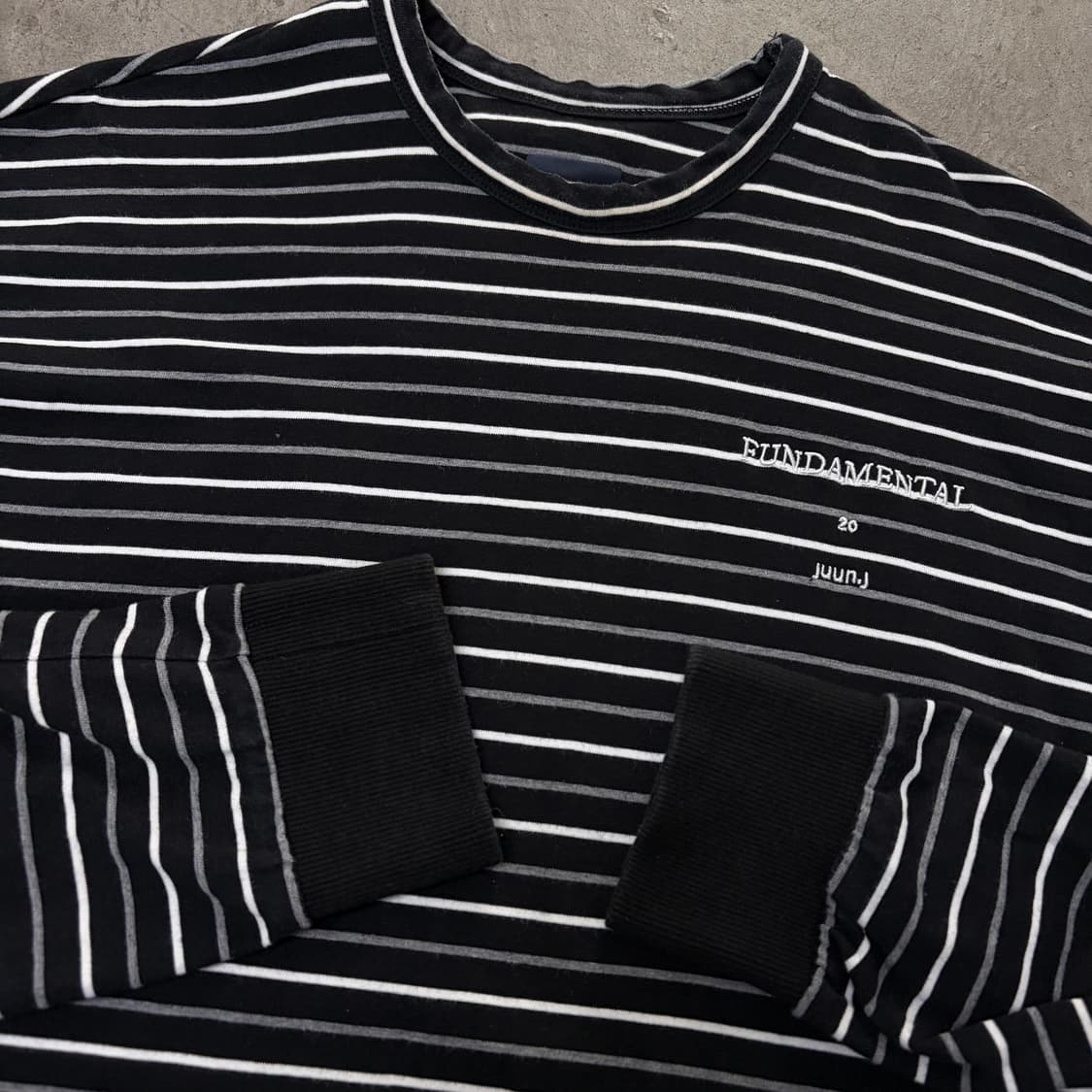 준지 스트라이프 롱슬리브[2178] 상품이미지5