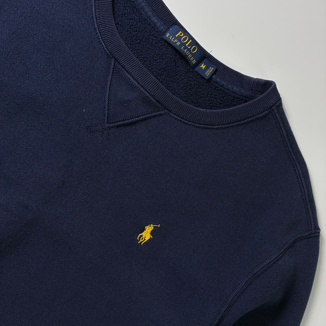 Polo  폴로 랄프로렌 자수 코튼 네이비 맨투맨 상품이미지3
