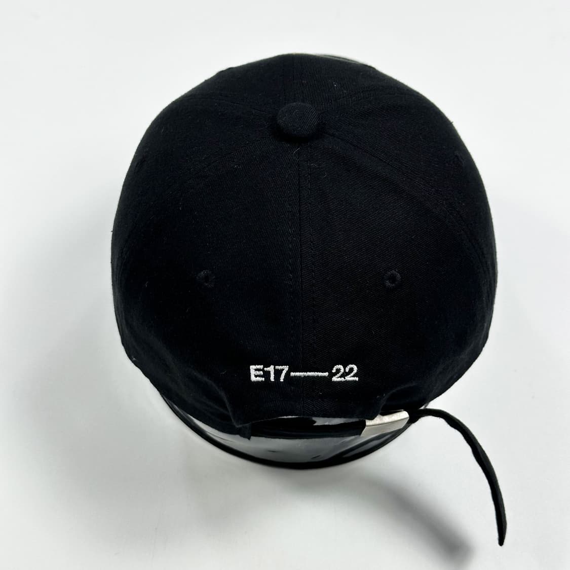 EMIS 이미스 패치로고 미니멀 볼캡 블랙 상품이미지3