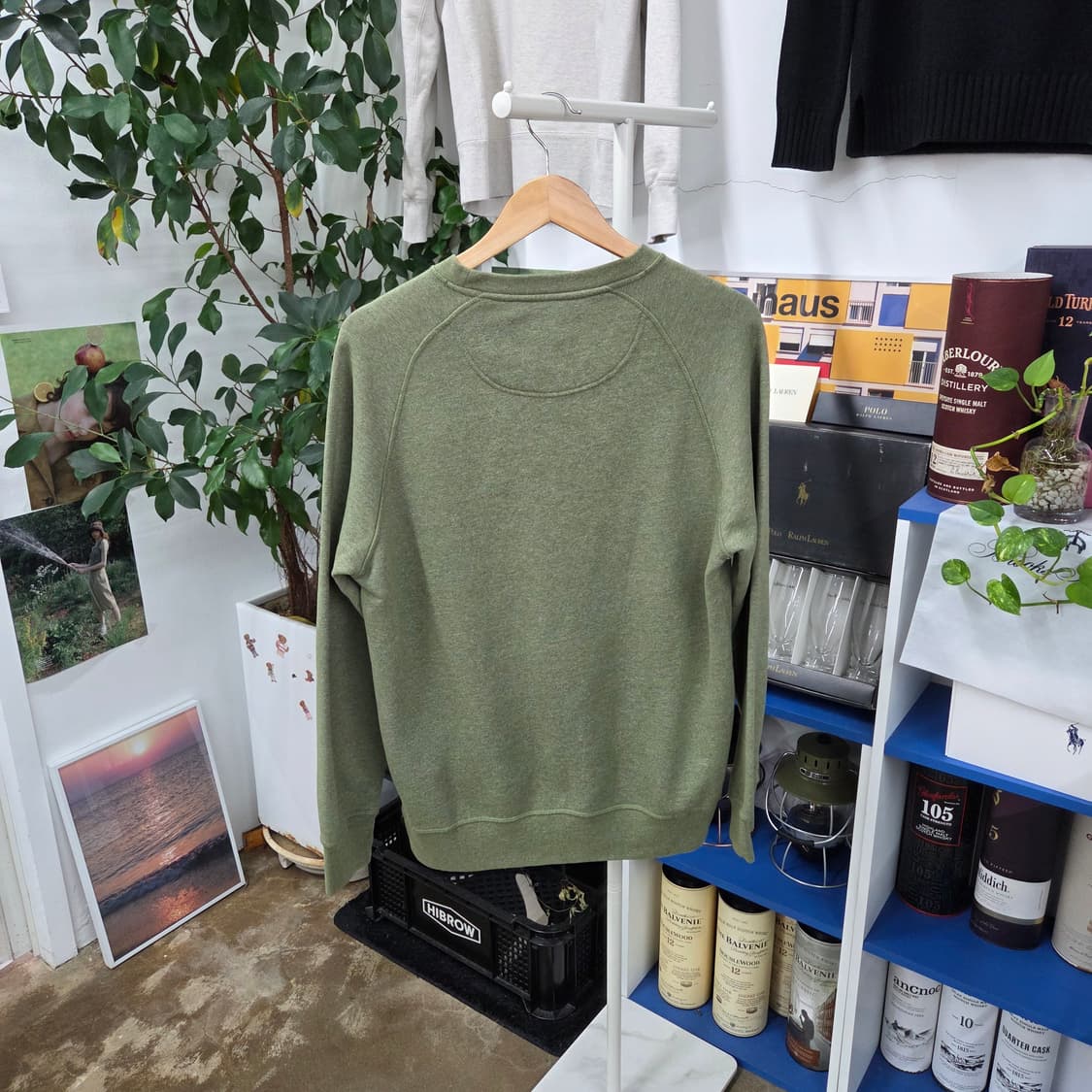 바버 스티브 맥퀸 스웻셔츠 L 상품이미지5