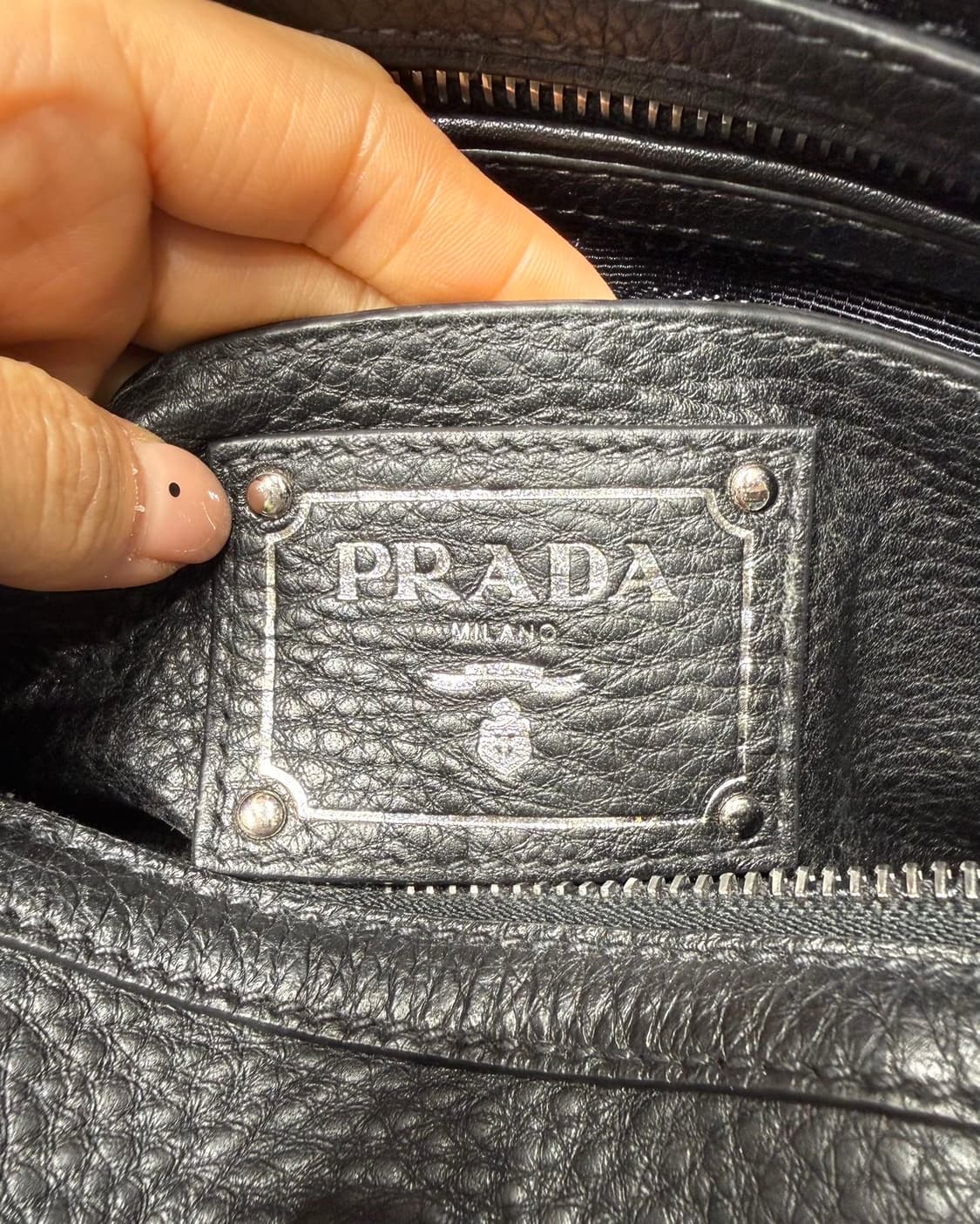 프라다 비텔로 피닉스 스몰 모터백 상품이미지8