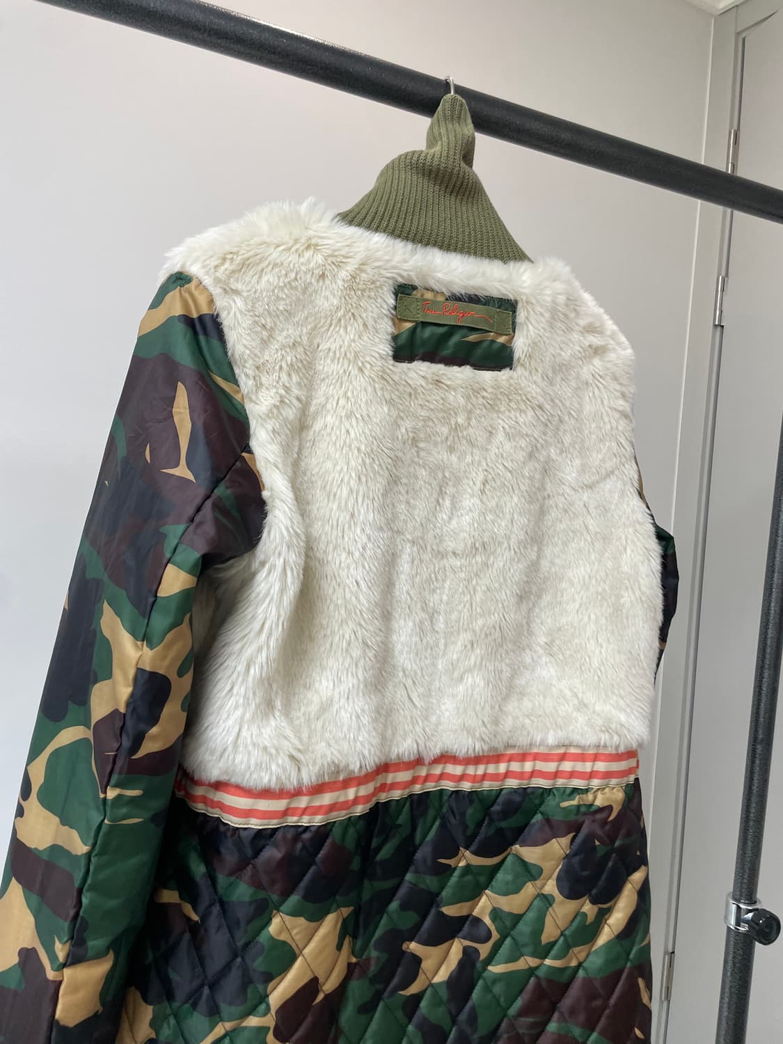 (S) 트루릴리전 리버시블 투웨이 카모 피쉬테일 야상 자켓 상품이미지8