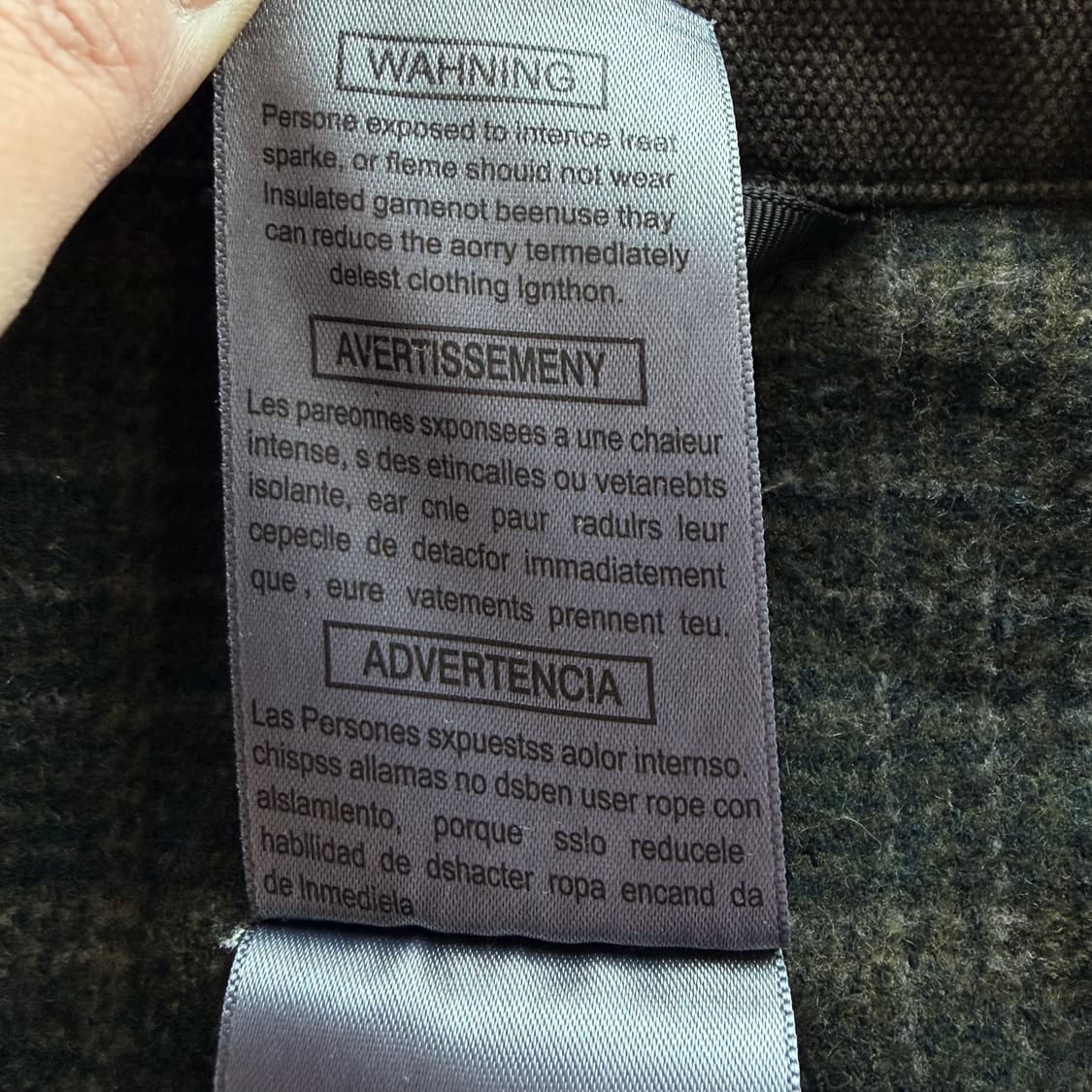 칼하트 워크 자켓 M 0206 상품이미지8