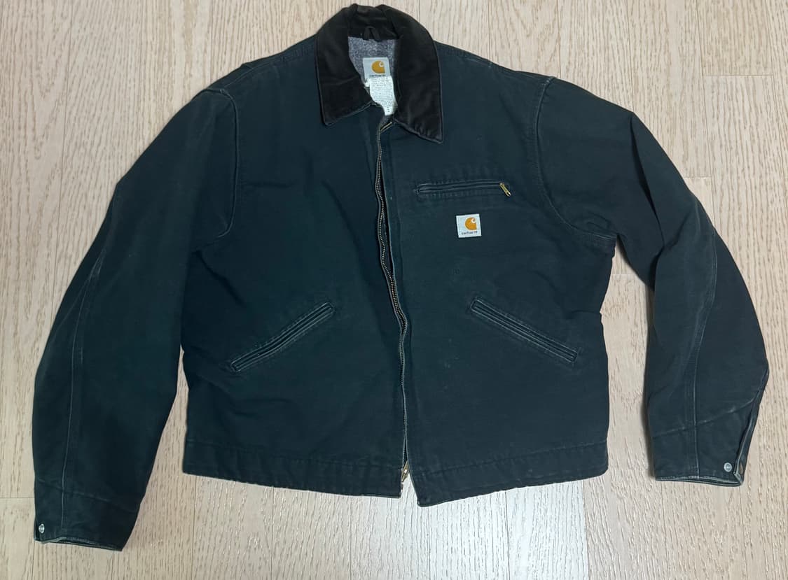 46) 칼하트 디트로이트 자켓 j01blk 블랙 상품이미지1