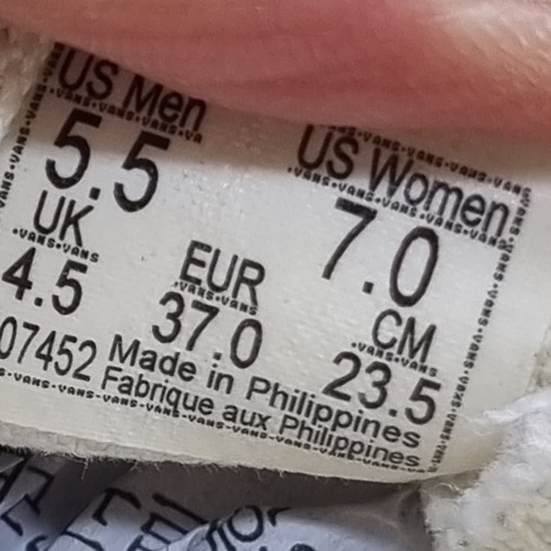 반스 클래식 체커보드 뮬 235 상품이미지6