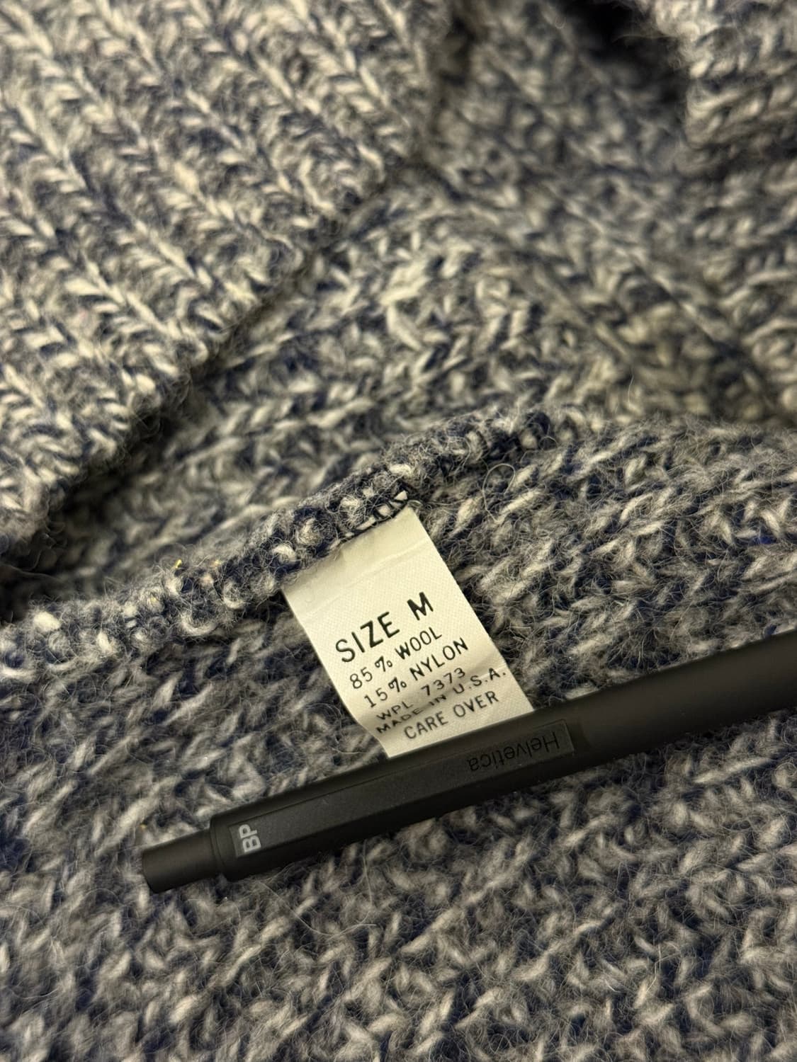 L) 90s RAGG U.S.A. Shawl Collar Pullover 상품이미지8