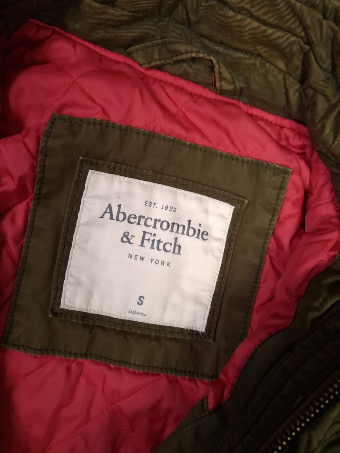 오리지날 아베크롬비 밀리터리 후드 필드 자켓 상품이미지3