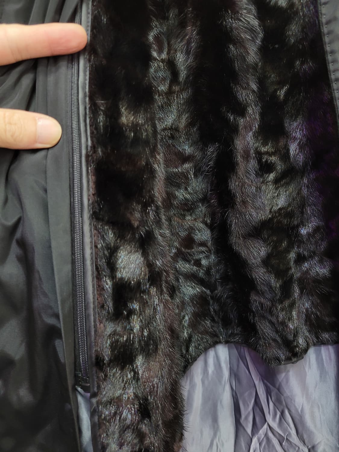 로얄스탠다드 캠브리지멤버스 밍크 100% (내피분리) 자켓 코트 상품이미지6