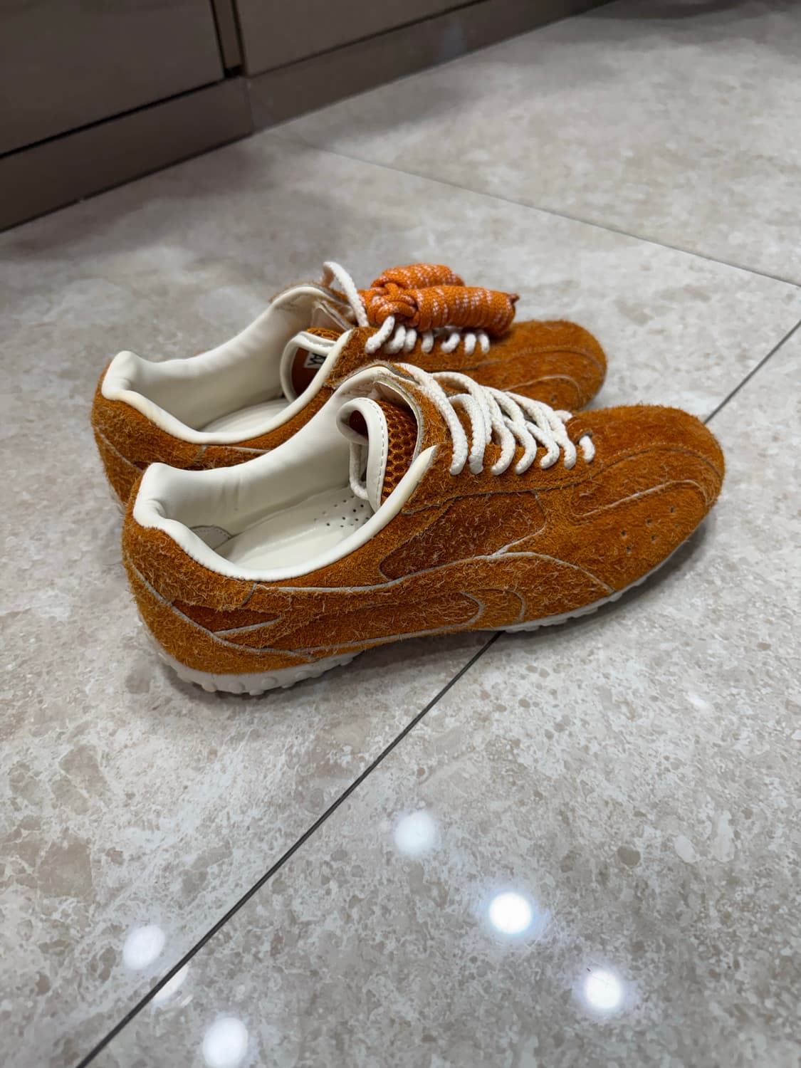 야세 스파이더 팝 스니커즈 오렌지  상품이미지2