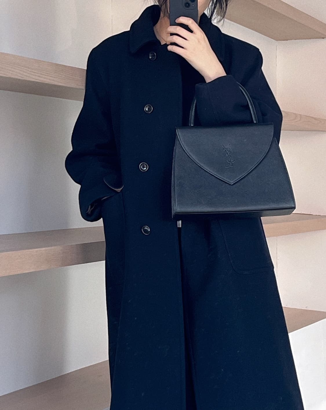 입생로랑(YSL) 빈티지 탑핸들백 토트백 캘리백 상품이미지10