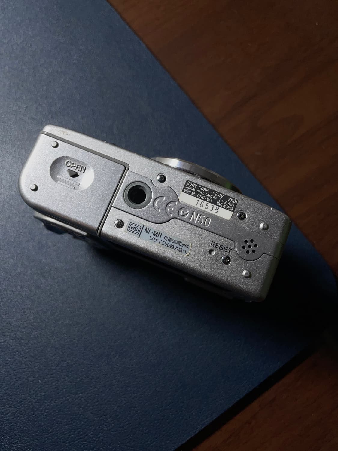 소니 사이버샷 dsc-w1 디지털카메라 상품이미지7