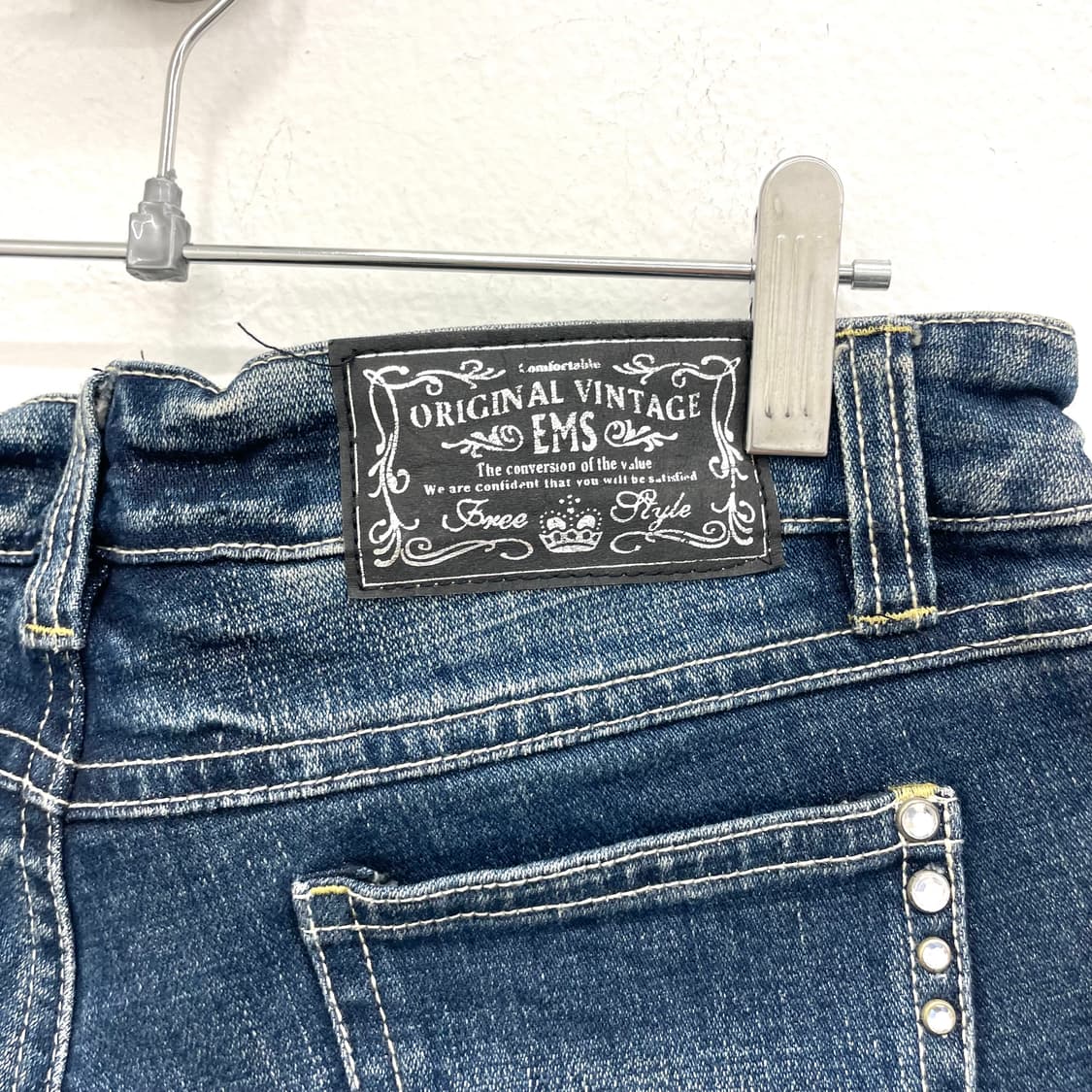 Low rise zip detail denim hot pants 상품이미지5