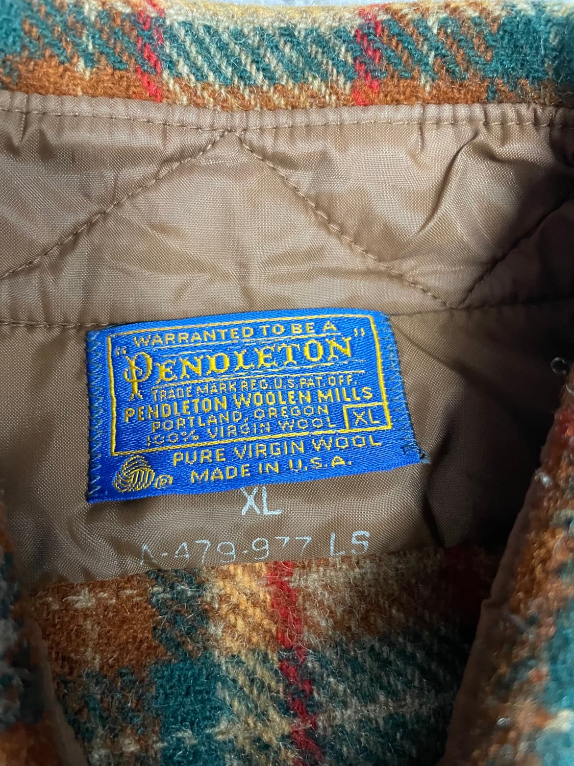 made in usa PENDLETON wool shirt 상품이미지5