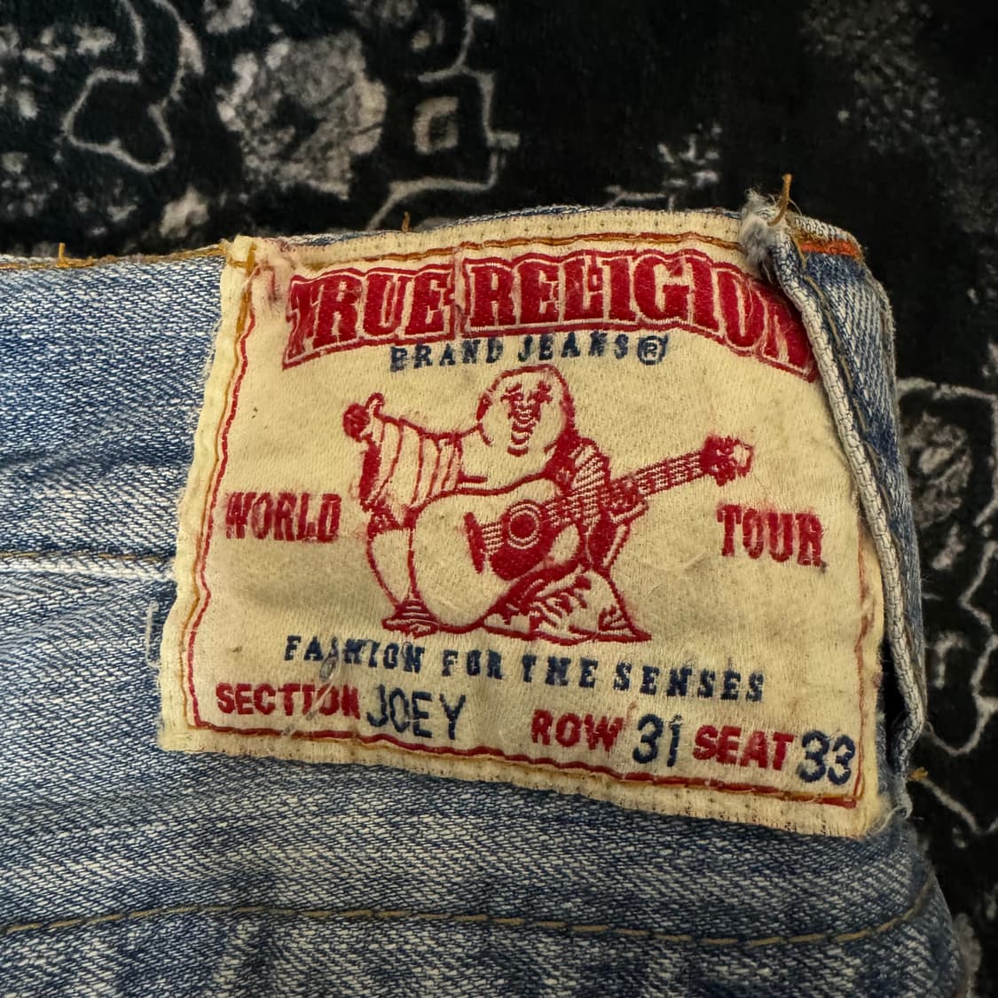 트루릴리전 데님 컷오프 팬츠 상품이미지3