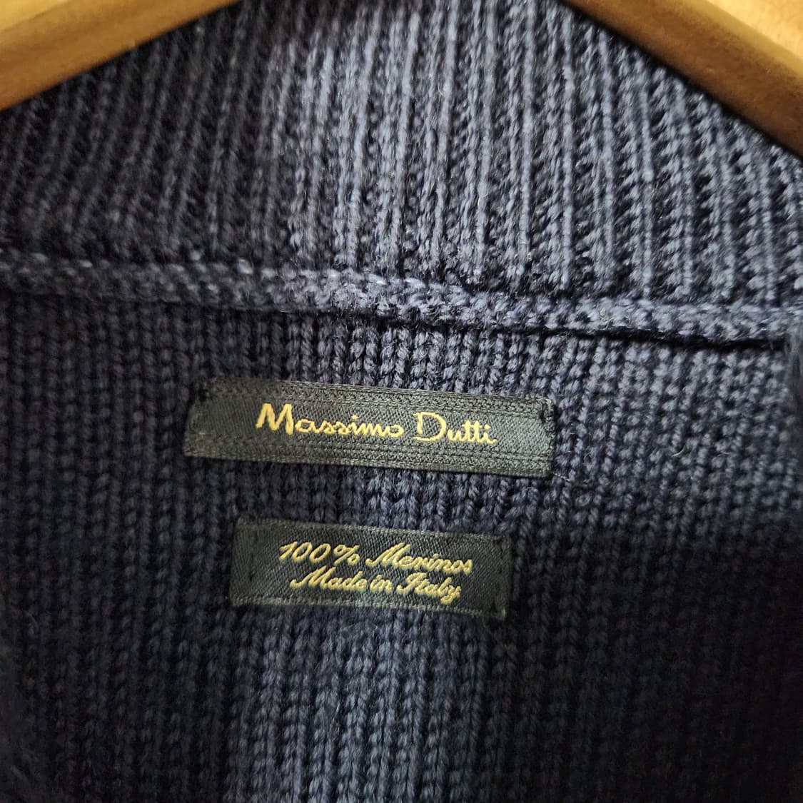 H337 [L] 마시모두띠 카라 니트  상품이미지3